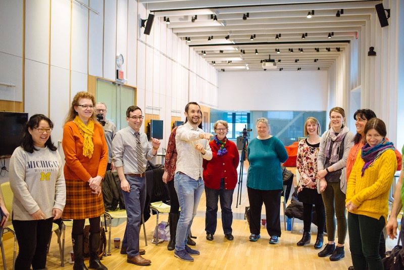 Mar 2019 Teacher Training Workshop at University of Michigan